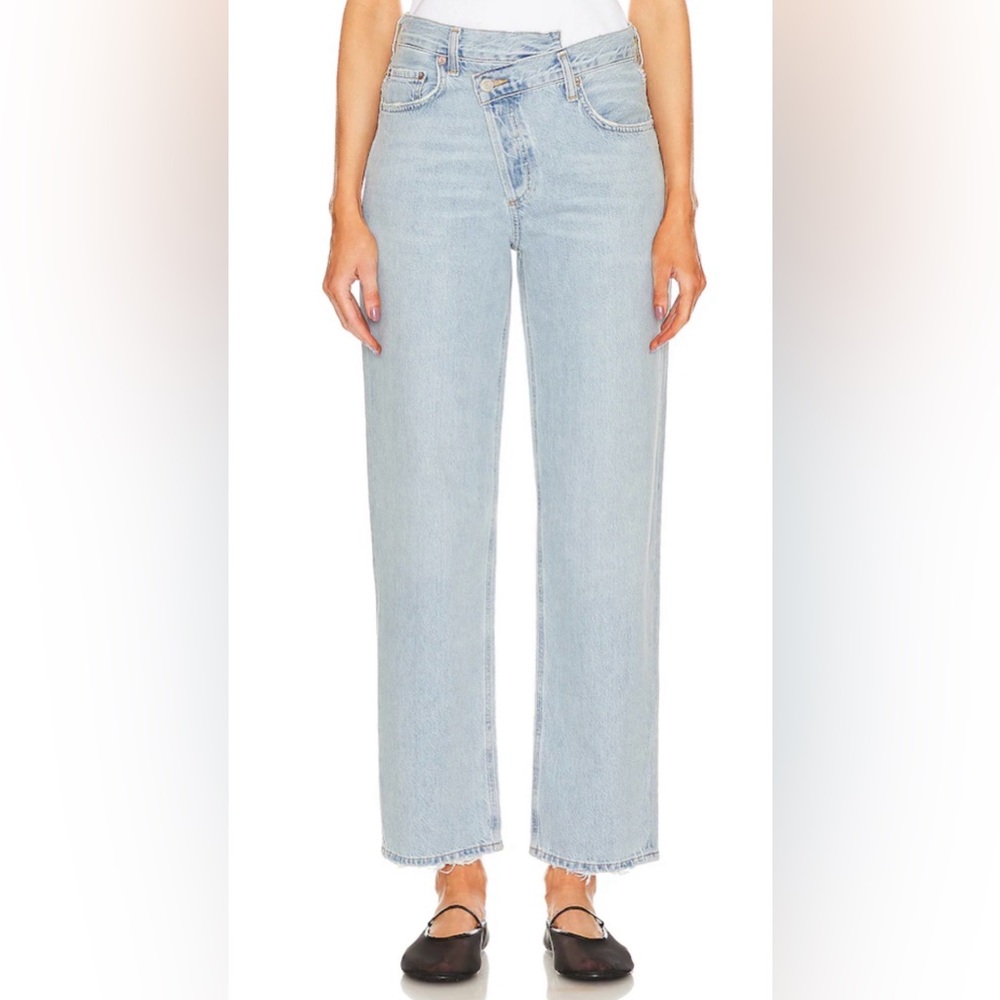 AGOLDE Criss cross jeans